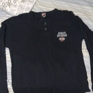 Harley Davidson's long sleeve pocket tee